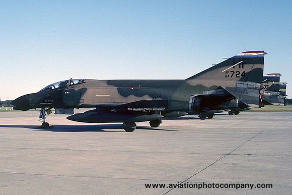 USAF Indiana ANG 113 TFS McDonnell F-4C Phantom 64-6724/HF