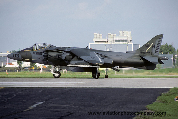 US Marines VMA-542 McDonnell Douglas AV-8B Harrier 162737/WH-03 (1986)
