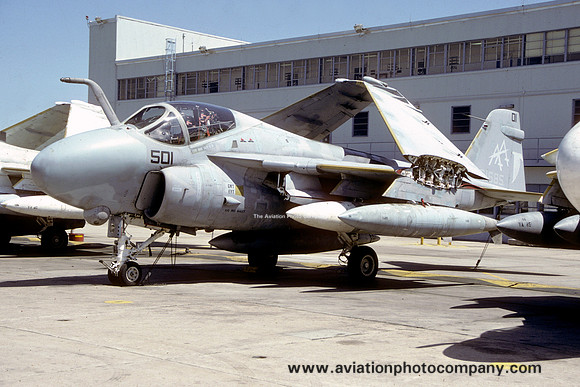 US Navy VA-85 Grumman A-6E Intruder 161685/AA-501 (1986)