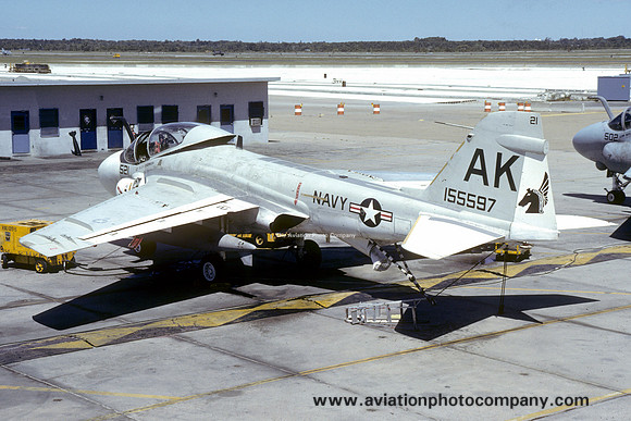 US Navy VA-55 Grumman KA-6D Intruder 155597/AK-521 (1985)