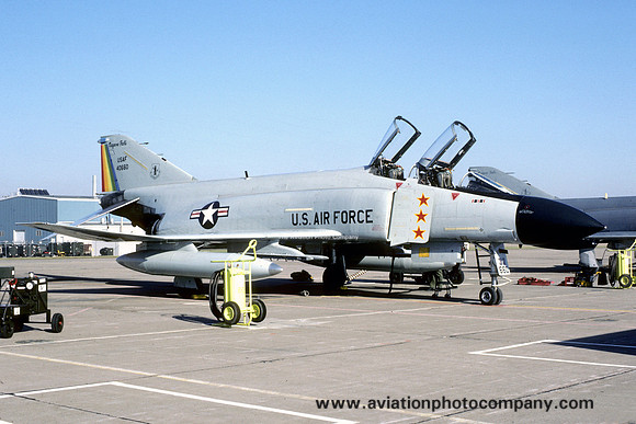 USAF New York ANG 136 FIS McDonnell F-4C Phantom 64-0660 (1986)