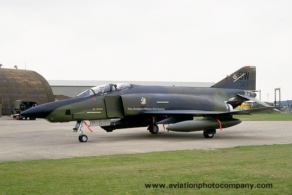USAF 363 TFW 16 TRS McDonnell RF-4C Phantom 66-0389/SW (1986)
