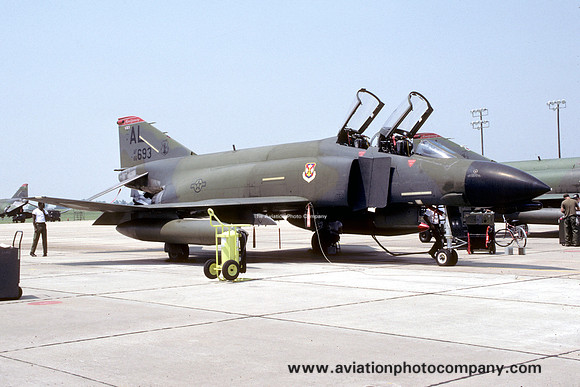 USAF Alabama ANG 160 TFS McDonnell F-4D Phantom 66-7693/AL (1986)