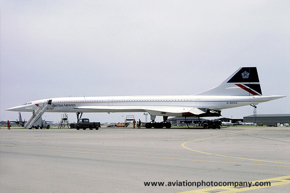 British Airways BAC Concorde G-BOAG (1985)