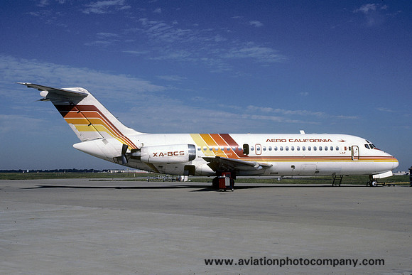 Aero California Douglas DC-9-15 XA-BCS (1985)