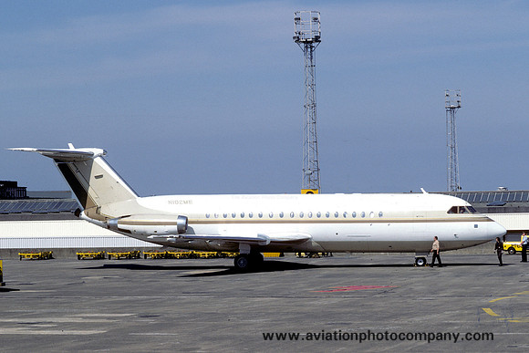 Citizen Southern National Bank BAC 1-11 N102ME at Prestwick (1984)