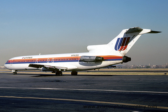 United Airlines Boeing 727-200 N7635U