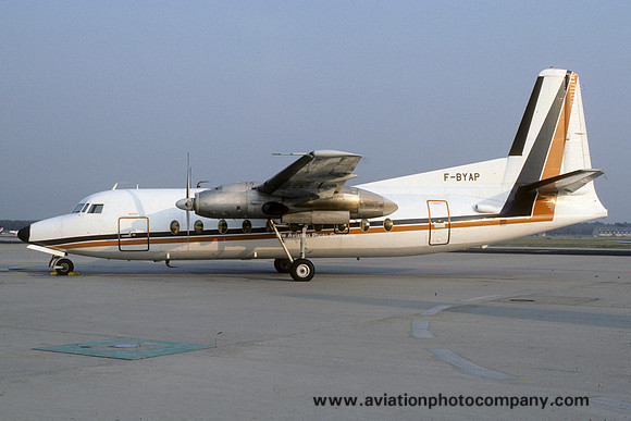 Uni Air Fokker F-27-100 Friendship F-BYAP (1985)