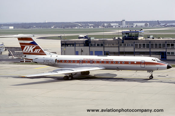 CSA Tupolev Tu-134A OK-HFM (1984)