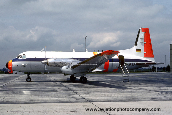BFS Hawker Siddeley HS.748 D-AFSJ (1985)