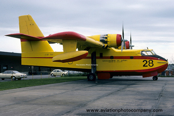 Quebec Government Canadair CL-215 CF-TXG/28 (1977)