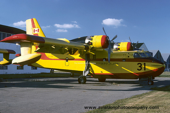 Quebec Government Canadair CL-215 CF-TXK/31 (1977)