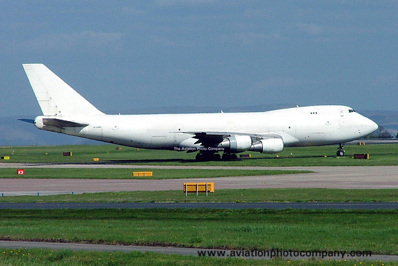 Cathay Pacific Boeing 747-200(SF) B-HMD at Manchester IAP (2006)
