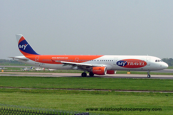 MyTravel Airways Airbus A321-200 G-SMTJ at Manchester IAP (2006)
