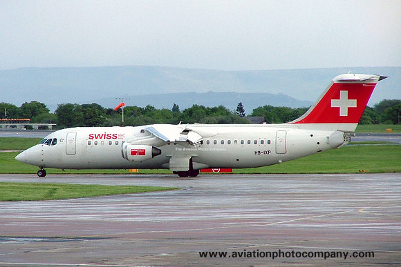 Swiss International Airlines BAe 146 RJ-100 HB-IXP (2006)