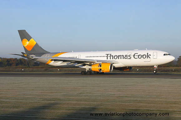 Thomas Cook Airlines Airbus A330-200 G-TCXC at Manchester IAP (2016)