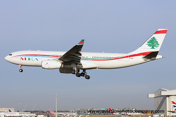 Middle East Airlines Airbus A330-200 OD-MEE at London Heathrow (2016)