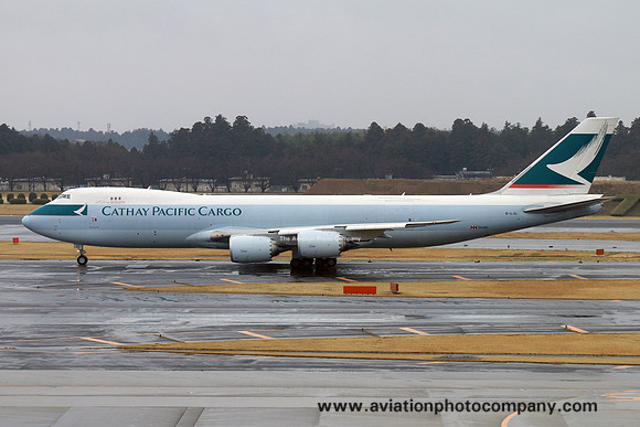 Cathay Pacific Cargo Boeing 747-8F B-LJL at Tokyo Narita (2015)