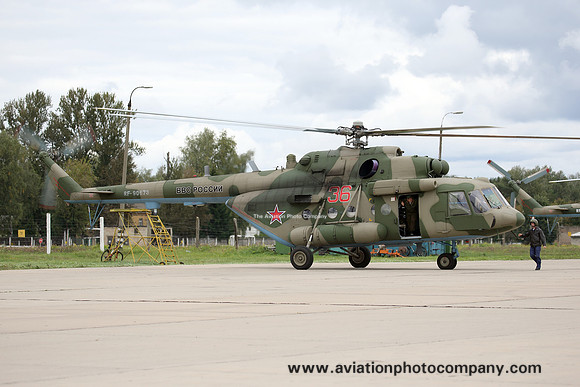 Russian Air Force Mil Mi-8MTV RF-90673/36 red at Kubinka (2016)