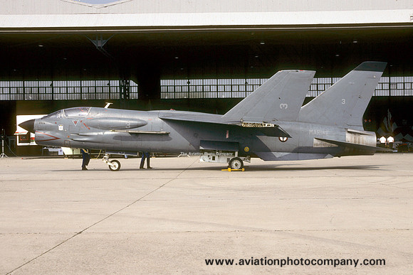 French Navy 12F Chance F-8E Crusader 3 (1990)