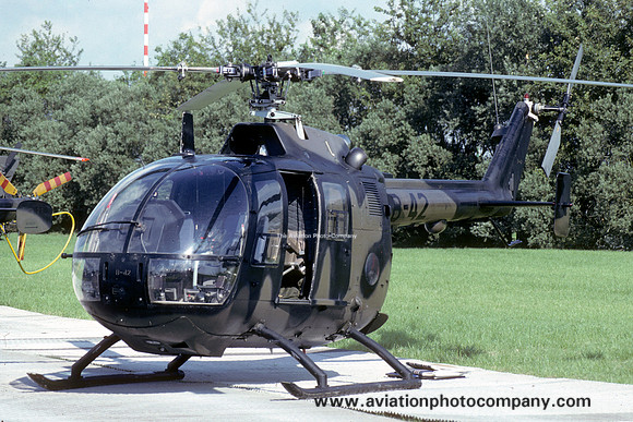Dutch Air Force 299 Squadron Bolkow Bo105C B-42 (1990)