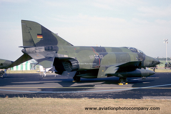 German Air Force AKG52 McDonnell RF-4E Phantom 35+02 (1990)