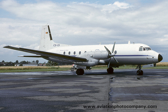Belgian Air Force 15 Wing 21 Sml Hawker Siddeley HS.748 CS-01 (1990)
