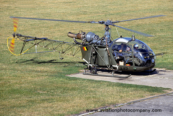 Belgian Army Sud Alouette II A-42 (1990)