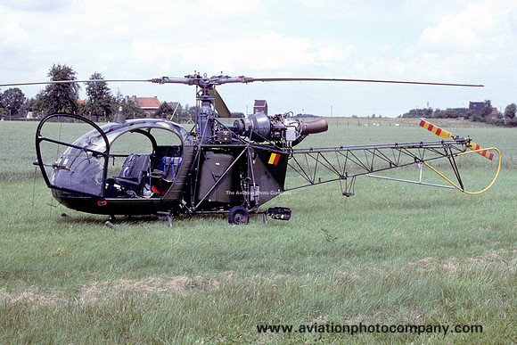 Belgian Army Sud Alouette II A-45 (1990)