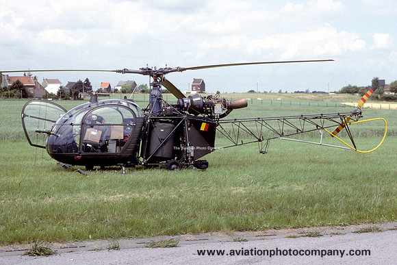 Belgian Army Sud Alouette II A-47 (1990)