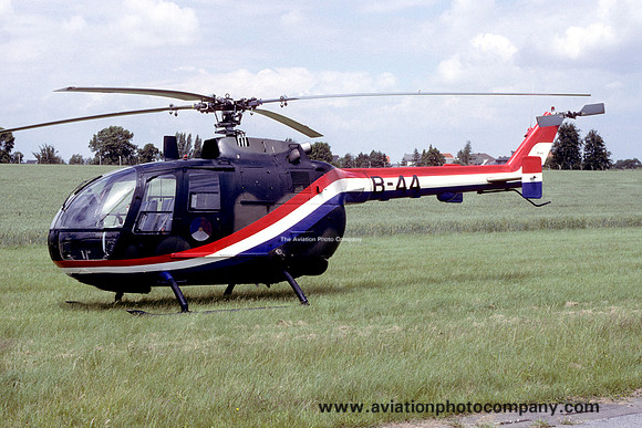 Dutch Air Force Bolkow Bo105C B-44 (1990)