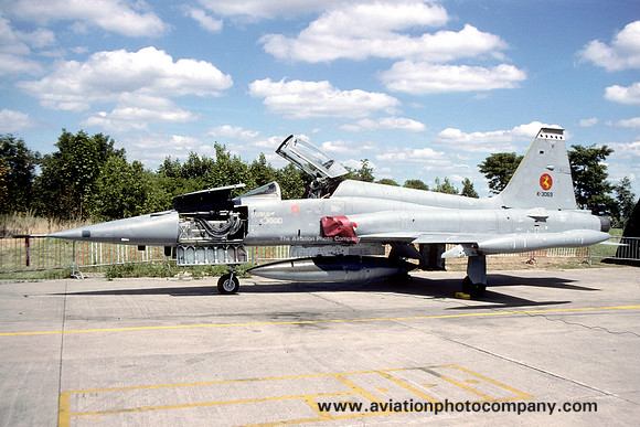 Dutch Air Force 314 Squadron Canadair CF-5A Freedom Fighter K-3069 (1990)