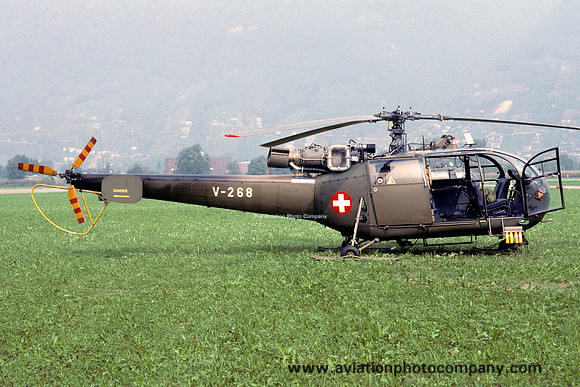 Swiss Air Force Sud Alouette III V-268 (1989)