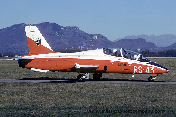 Italian Air Force RSV Aermacchi MB-339 MM54441/RS-43 (1981)