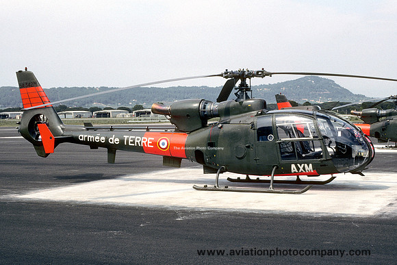 French Army EAALAT Aerospatiale SA.342M Gazelle 4143/AXM (1990)