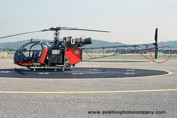 French Army EAALAT Sud Alouette II 1344/BBC (1990)