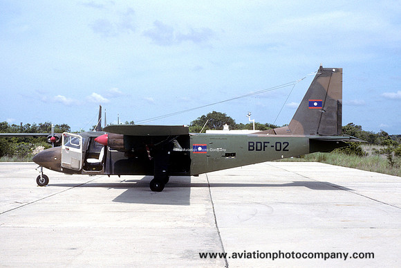 Belize Defence Force Britten Norman BN-2 Islander BDF-02 (1990)
