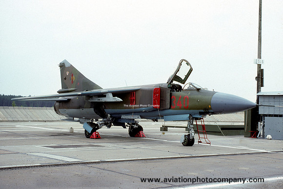 East German Air Force MikoyanMiG-23MF 340 (1990)