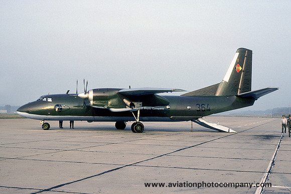 East German Air Force Antonov An-26 364 (1990)
