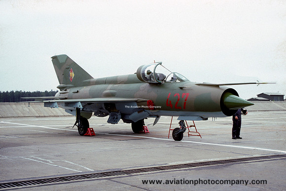 East German Air Force Mikoyan MiG-21MF 427 (1990)