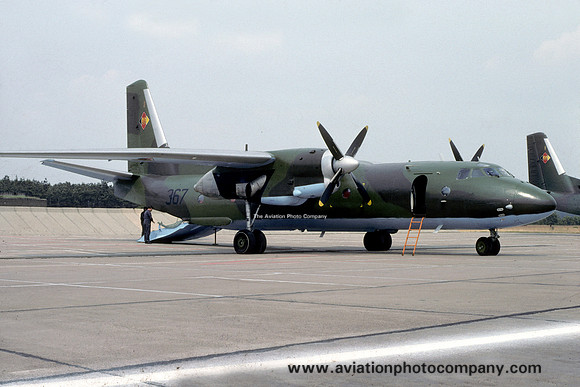 East German Air Force Antonov An-26 367 (1990)