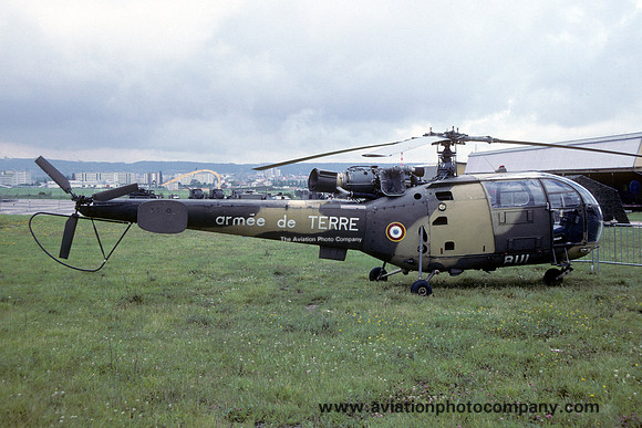 French Army 7 RHC Sud Alouette III 1676/BUI (1990)