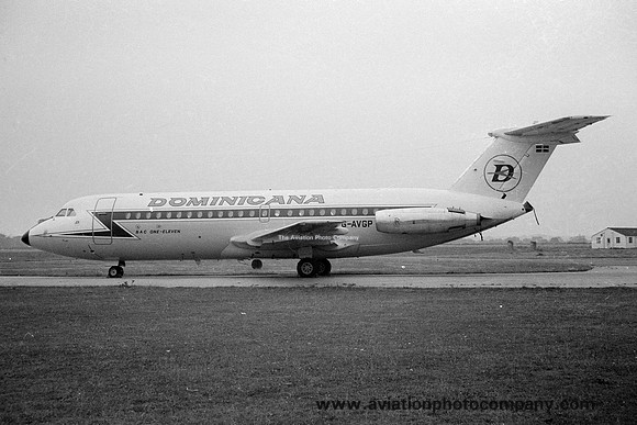 Dominicana BAC 111-408EF G-AVGP (1968)