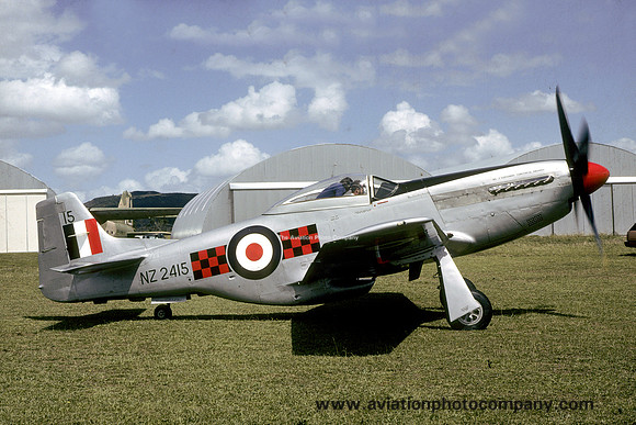 North American P-51D-30-NA Mustang ZK-TAF marked as 'NZ2415' (1987)