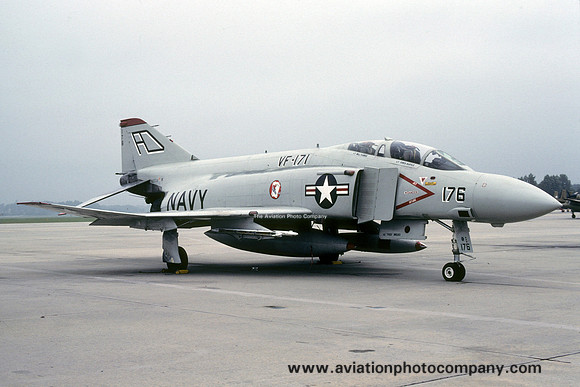 US Navy VF-171 McDonnell F-4J Phantom 155558/AD-176 (1978)