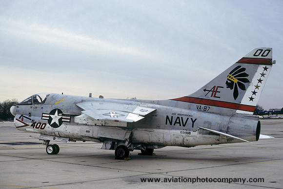 US Navy VA-87 LTV A-7E Corsair 159968/AE-400 (1980)