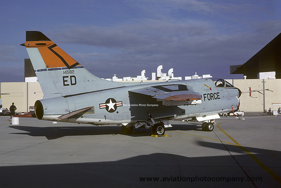 USAF AFFTC LTV A-7D 67-14582/ED (1983)