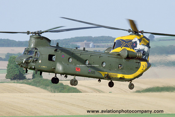 RAF 28 Squadron Vertol Chinook HC.4 ZH777 (2016)