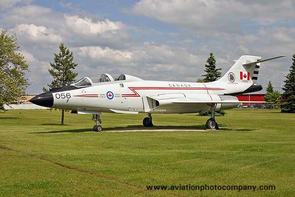 Canadian Air Force 416 Squadron McDonnell CF-101B Voodoo 101056 displayed at CFB Cold Lake (2005)