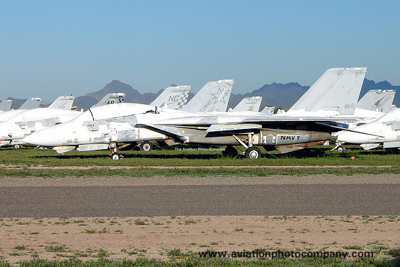 US Navy Grumman F-14A Tomcat 159462 stored at AMARG Davis Monthan (2005)